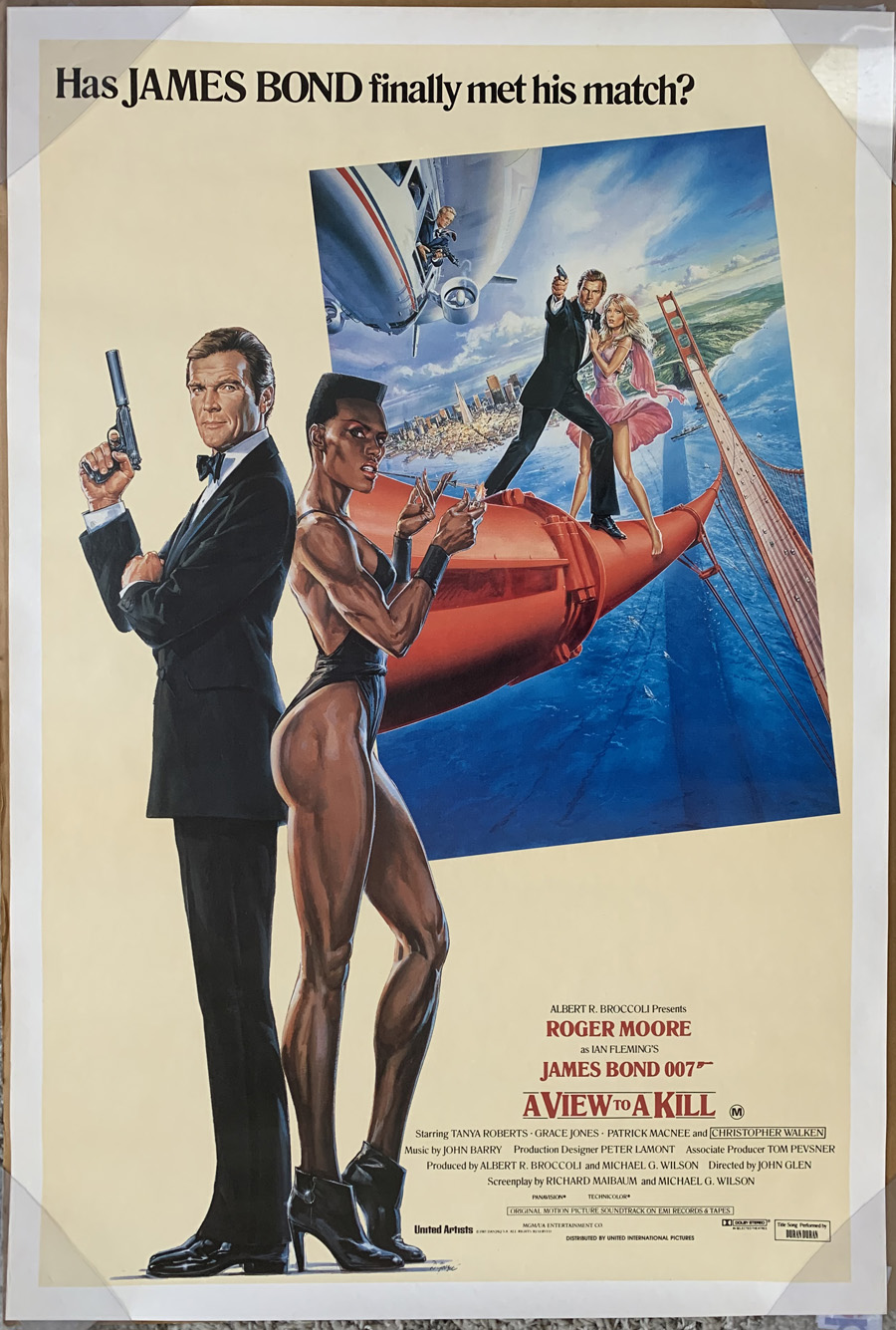 a view to a kill movie poster
