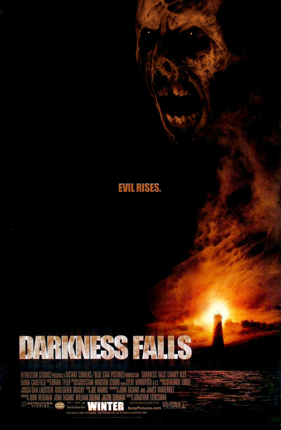 DARKNESS FALLS MOVIE POSTER 2 Sided ORIGINAL FINAL EXL 27x40 JONATHAN