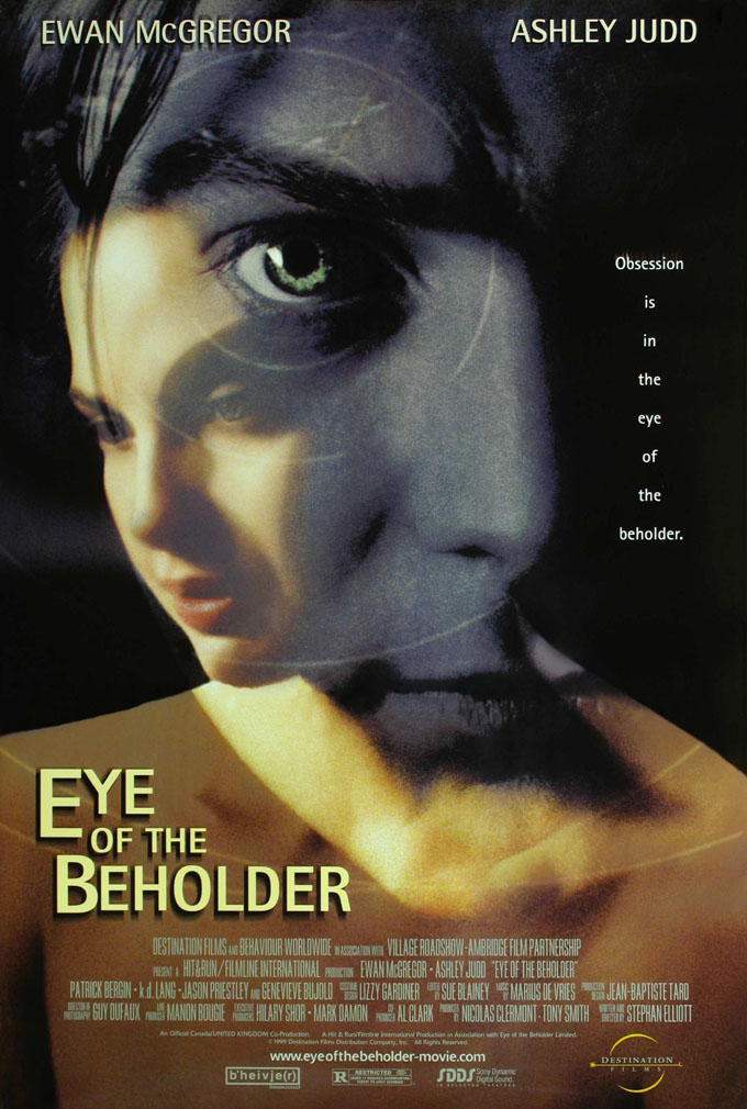 EYE OF THE BEHOLDER MOVIE POSTER 2 Sided ORIGINAL 27x40 EWAN MCGREGOR ...