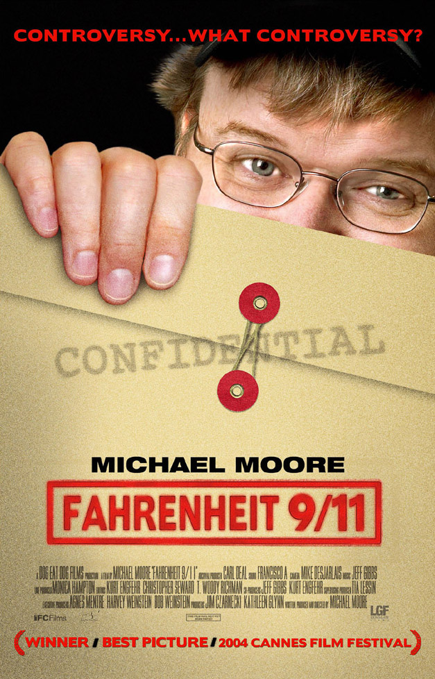 FAHRENHEIT 9/11 MOVIE POSTER 2 Sided ORIGINAL 27x40 | eBay