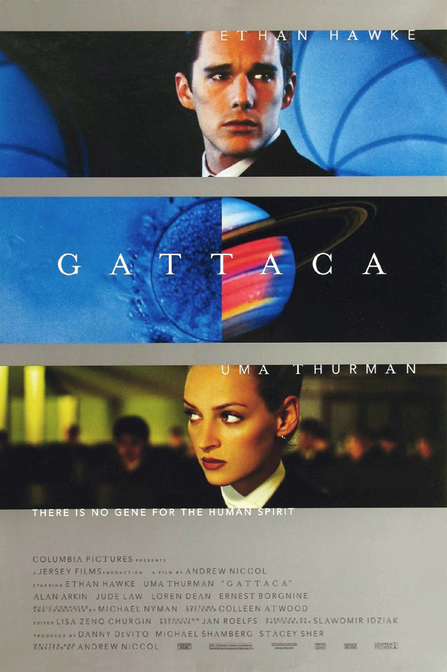 GATTACA MOVIE POSTER 2 Sided ORIGINAL FINAL 27x40