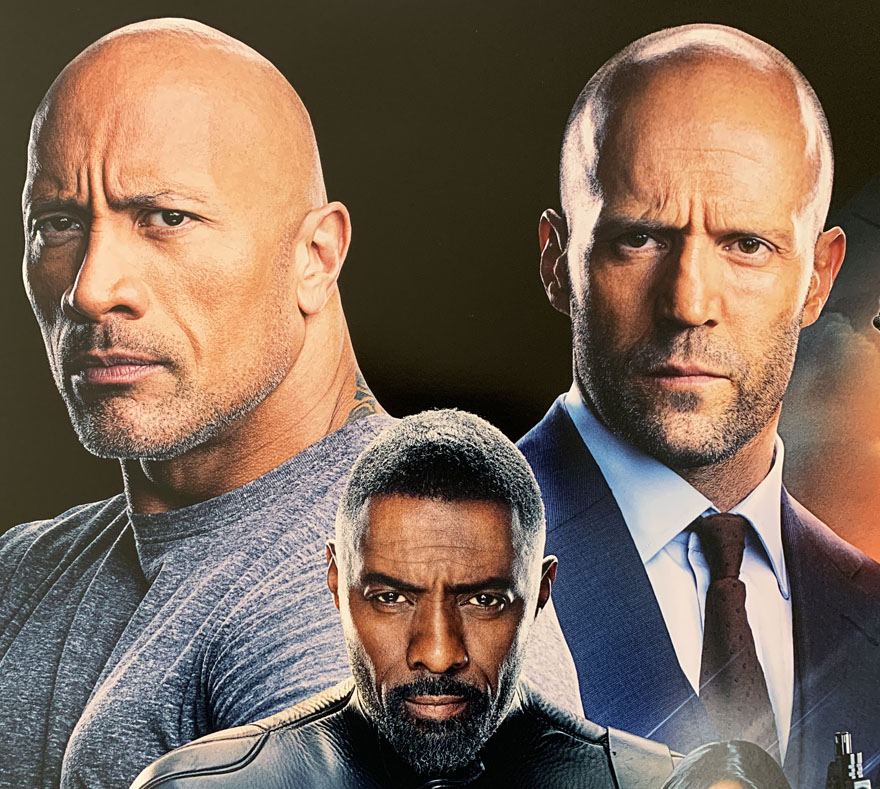 FAST & FURIOUS HOBBS & SHAW MOVIE POSTER 2 Sided ORIGINAL INTL Version ...