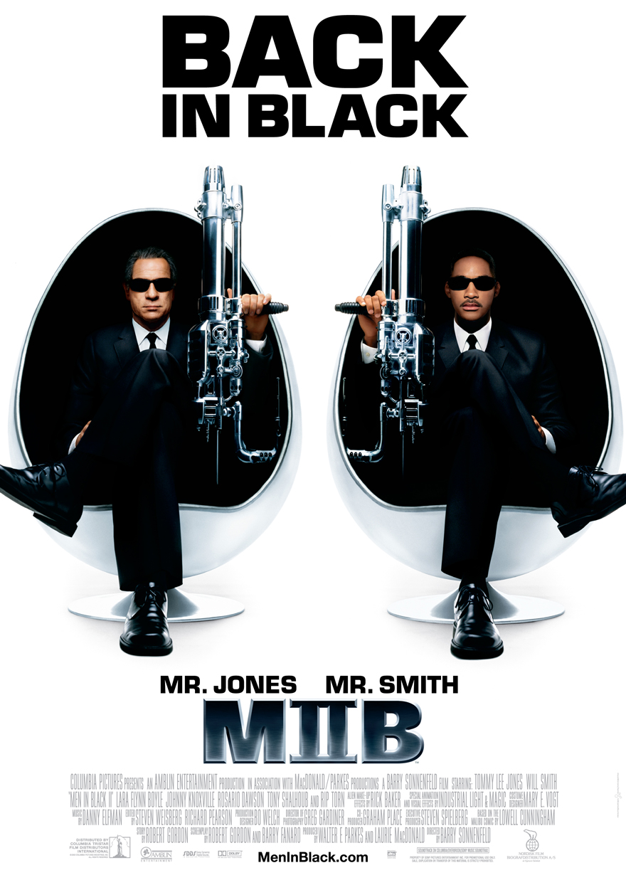 MEN IN BLACK II 2 MOVIE POSTER SS ORIGINAL MINI SHEET FINAL 11x17 WILL ...