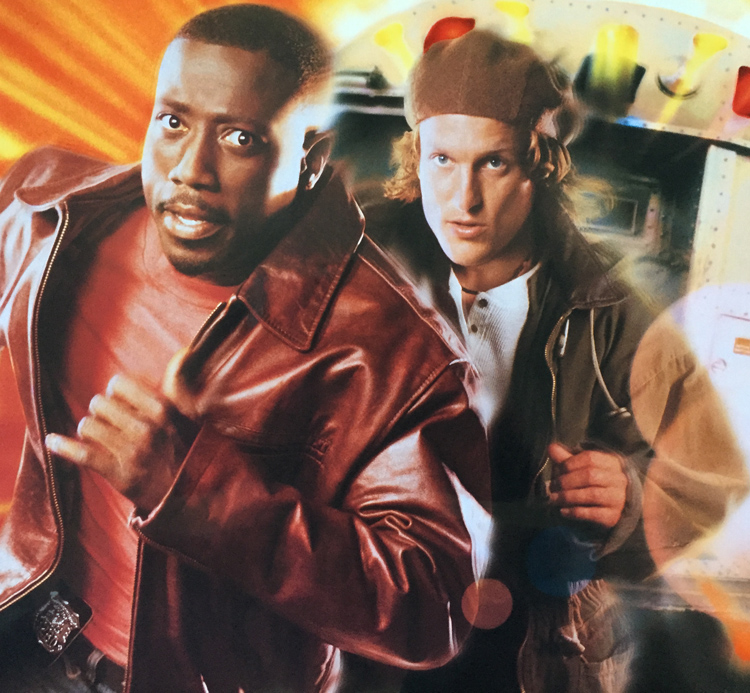 MONEY TRAIN MOVIE POSTER DS ORIGINAL FINAL 27x40 WESLEY SNIPES WOODY ...