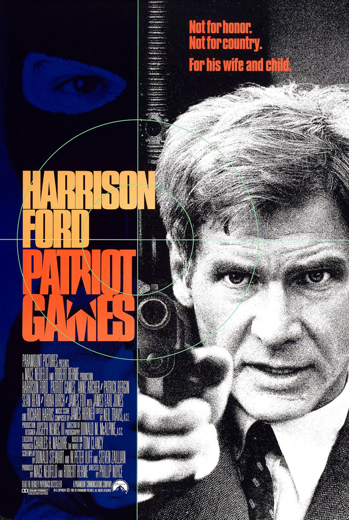 Harrison ford patriot games series #3