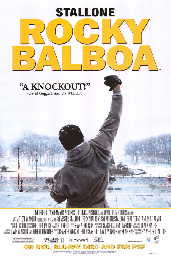 ROCKY BALBOA DVD MOVIE POSTER 1 Sided ORIG 27x40  