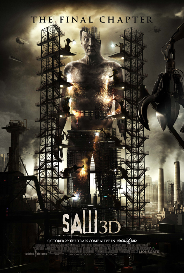 SAW3D MOVIE POSTER 2 Sided ORIGINAL Version C 27x40  