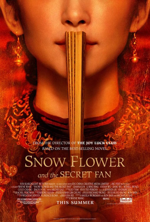 SNOW FLOWER AND THE SECRET FAN MOVIE POSTER DS ORIGINAL 27x40  