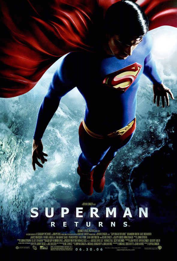 Superman Returns Movie Poster DS Final Original 27x40