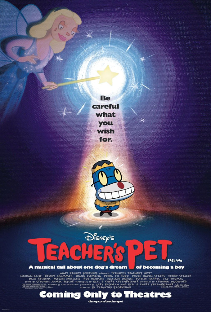 TEACHER'S PET MOVIE POSTER 2 Sided ORIGINAL ROLLED 27x40 | eBay