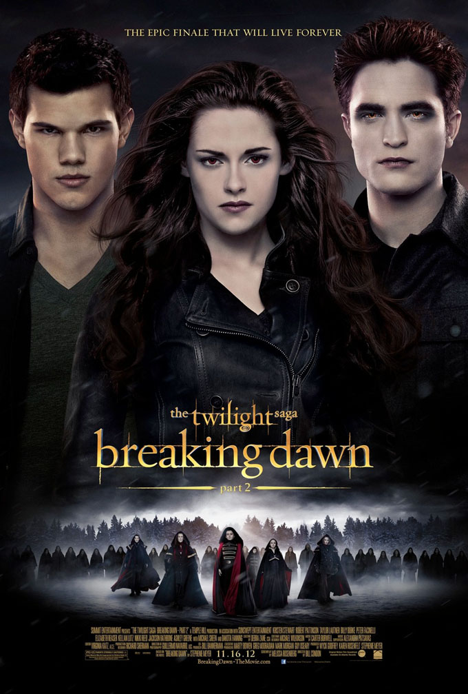  Breaking Dawn Part 2 Movie Poster 2 Sided Original Ver B 27x40