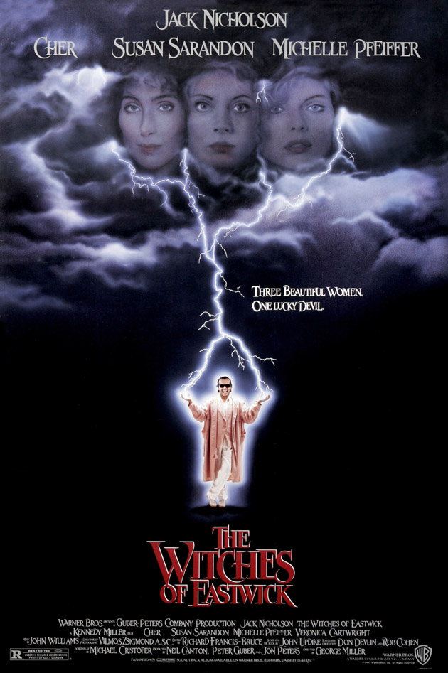 THE WITCHES OF EASTWICK MOVIE POSTER ORIG ROLLED 27x40  